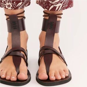 Free people vacation day wrap sandal size 36